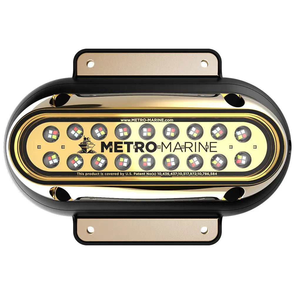 Metro Marine High-Output Elongated Surface Mount Light w/Intelligent Full Spectrum LEDs - RGBW 90 Beam [F-SME1-H-FS-90]
