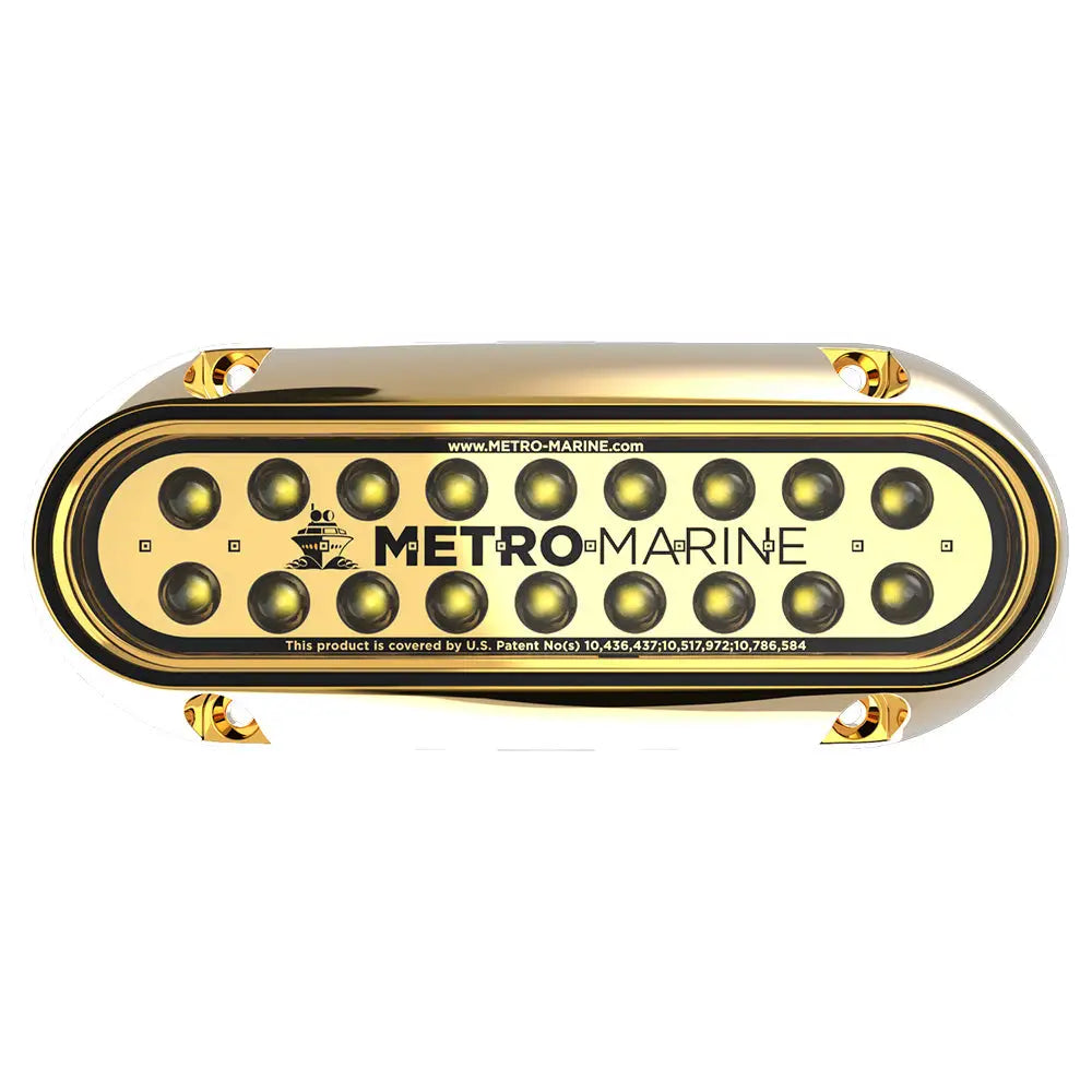 Metro Marine High-Output Elongated Underwater Light w/Intelligent Monochromatic LEDs - White 45 Beam [F-BME1-H-W3-45]