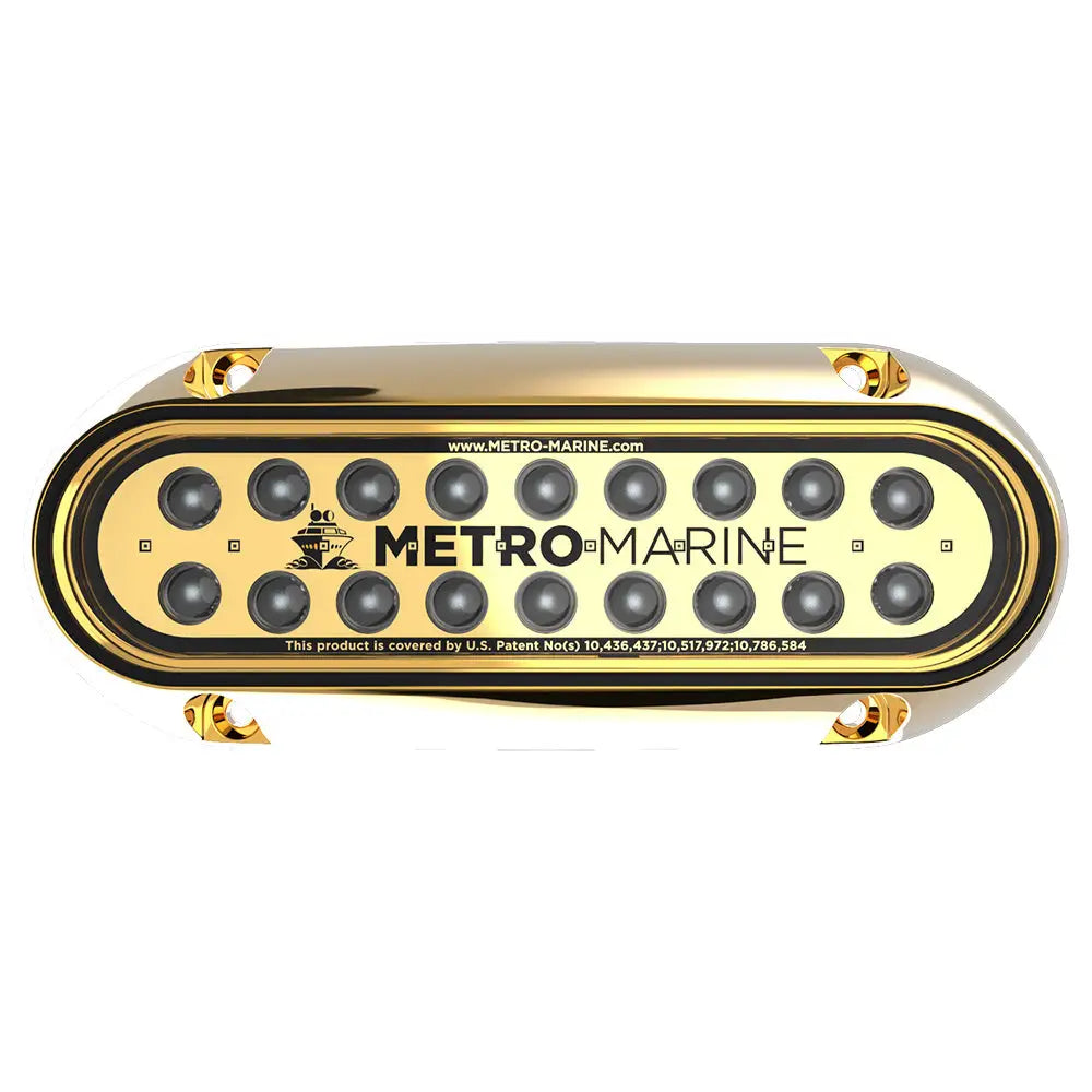 Metro Marine High-Output Elongated Underwater Light w/Intelligent Monochromatic LEDs - Green 90 Beam [F-BME1-H-G3-90]
