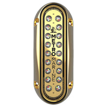 Metro Marine High-Output Elongated Vertical Mount Light w/Intelligent Full Spectrum LEDs - RGBW 90 Beam