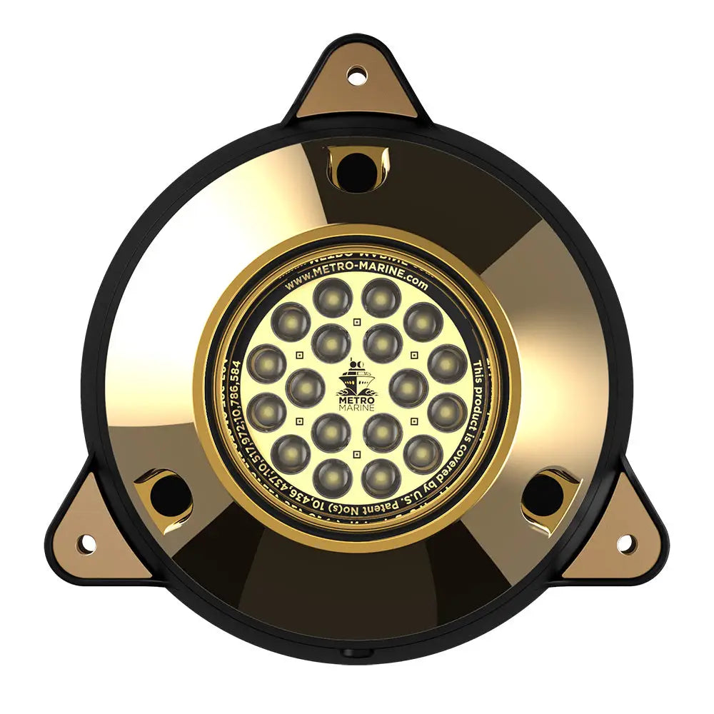 Metro Marine High-Output Surface Mount Underwater Light w/Intelligent Monochromatic LEDs - White 90 Beam [F-SMR1-W3-90]