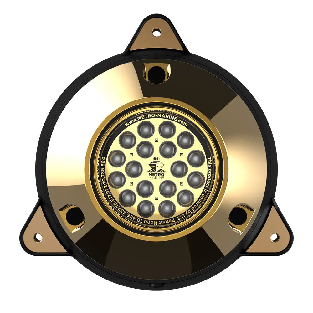 Metro Marine High-Output Surface Mount Underwater Light w/Intelligent Monochromatic LEDs - Blue 90 Beam [F-SMR1-B3-90]