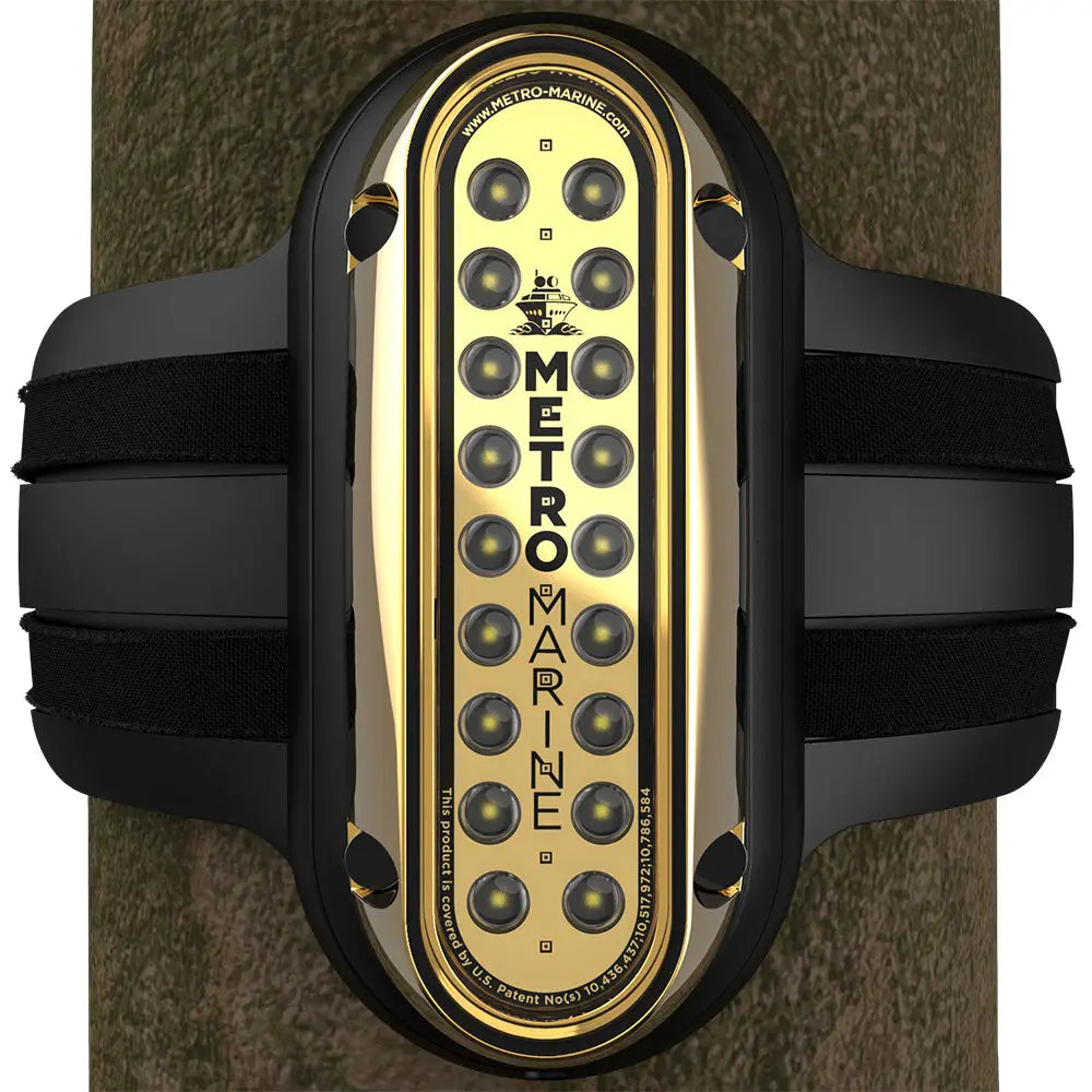 Metro Marine High-Output Vertical Piling Mount Light w/Intelligent Monochromatic LEDs - White 90 Beam [F-PME1-V-W3-90]