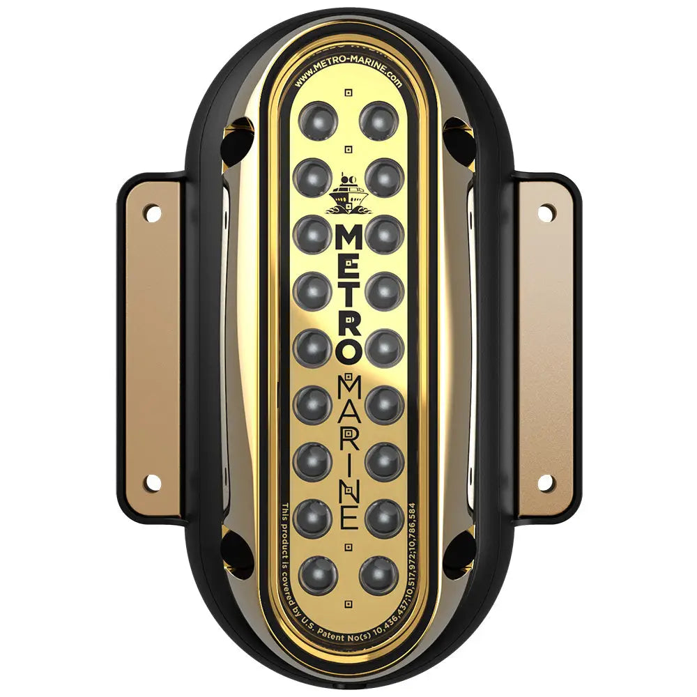 Metro Marine High-Output Vertical Surface Mount Light w/Intelligent Monochromatic LEDs - Blue 90 Beam [F-SME1-V-B3-90]