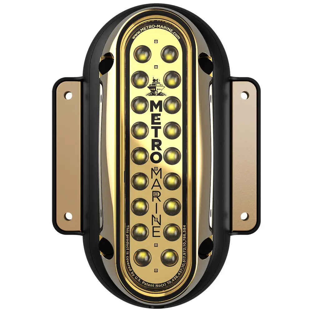 Metro Marine High-Output Vertical Surface Mount Light w/Intelligent Monochromatic LEDs - White 45 Beam [F-SME1-V-W3-45]