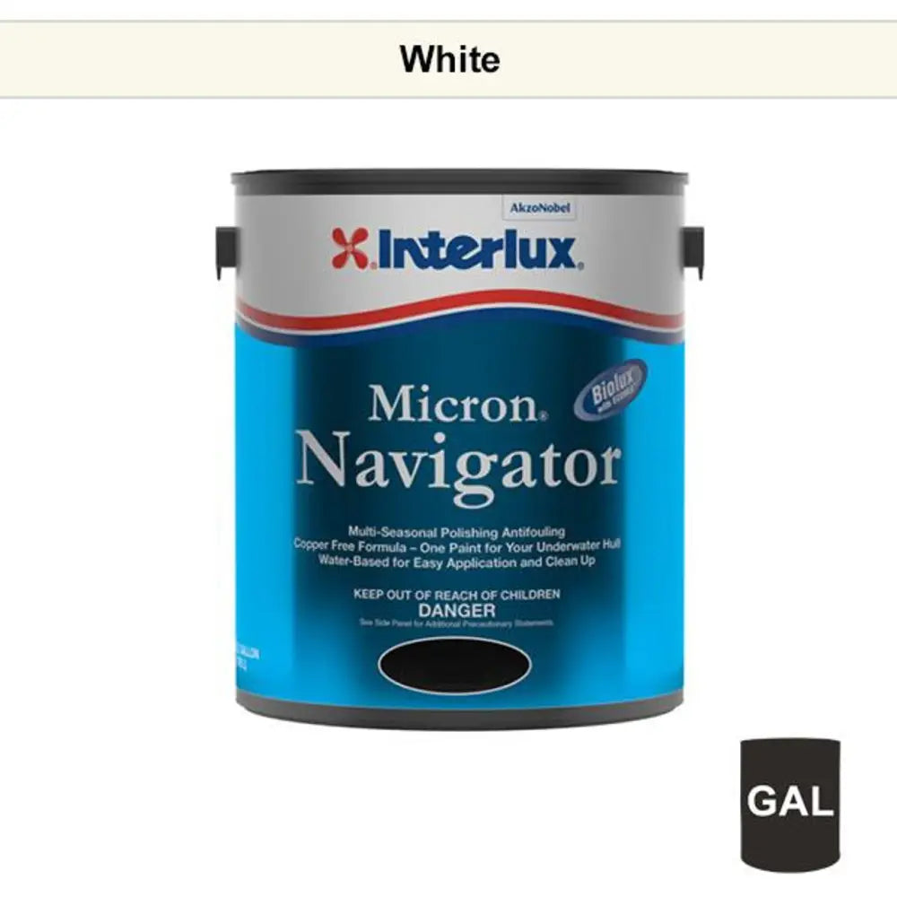 MICRON NAVIGATOR WHITE YBD704/1/UH [Gallon] - Antifouling Systems