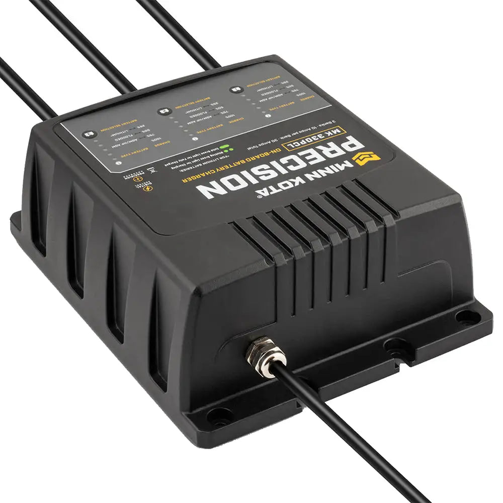 Minn Kota On-Board Precision Charger MK-330 PCL 3 Bank x 10 AMP LI Optimized Charger [1833301] - Battery Chargers
