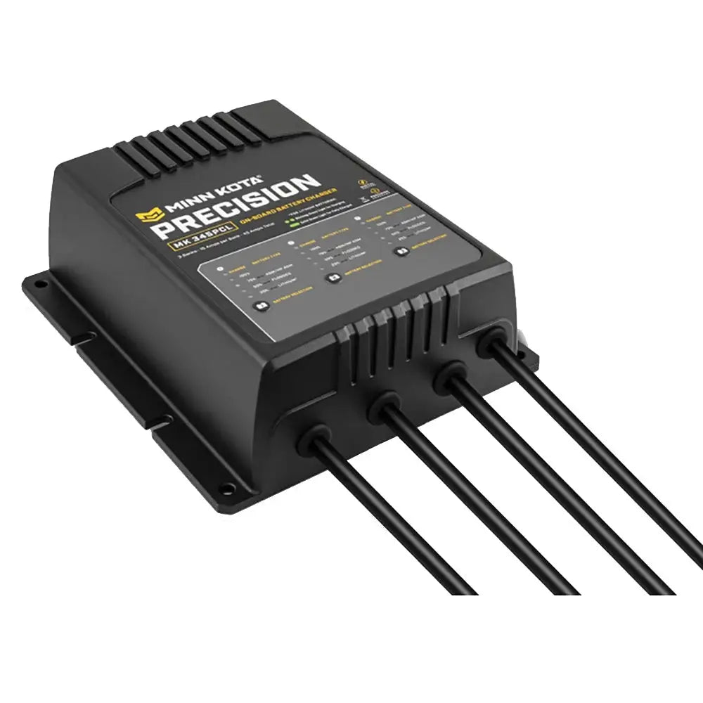 Minn Kota On-Board Precision Charger MK-345 PCL 3 Bank x 15 AMP LI Optimized Charger [1833454] - Battery Chargers