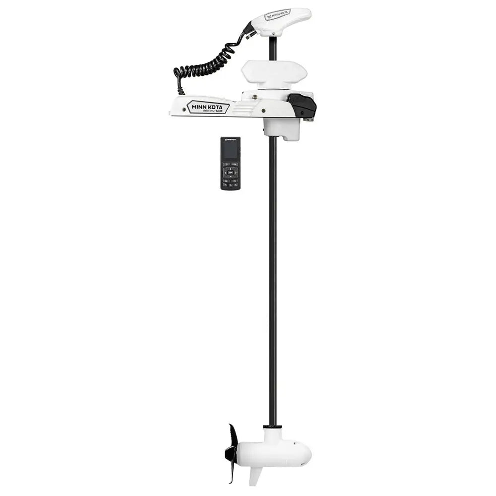 Minn Kota 72’’ 24/36V 90/115lb White Riptide Instinct QUEST Wireless Remote - Trolling Motors