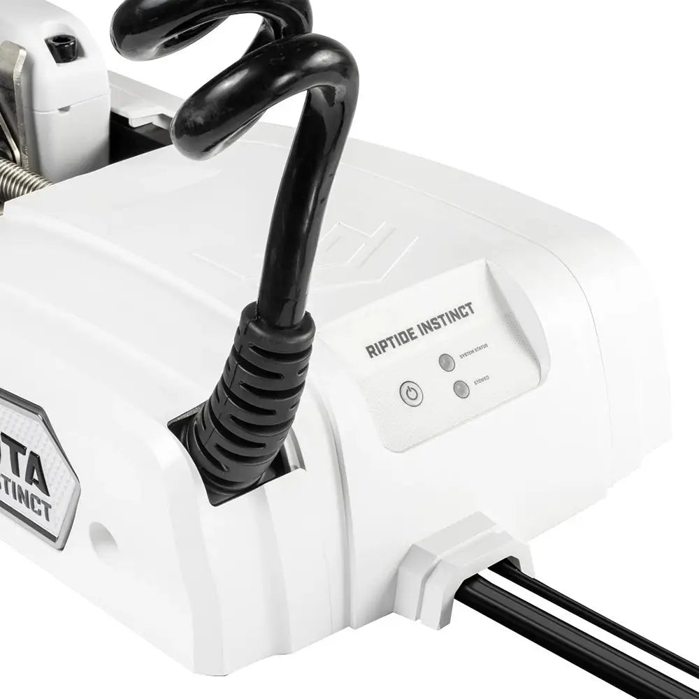 Minn Kota 72’’ 24/36V 90/115lb White Riptide Instinct QUEST Wireless Remote - Trolling Motors