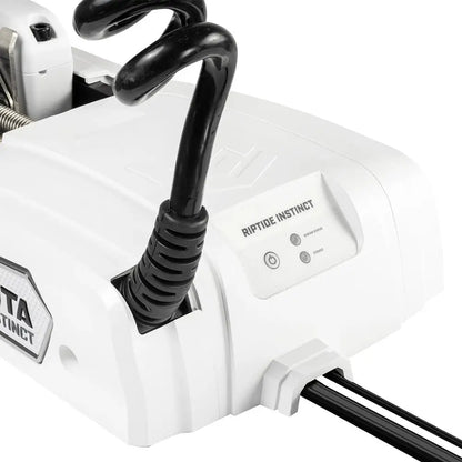 Minn Kota 72’’ 24/36V 90/115lb White Riptide Instinct QUEST Wireless Remote - Trolling Motors