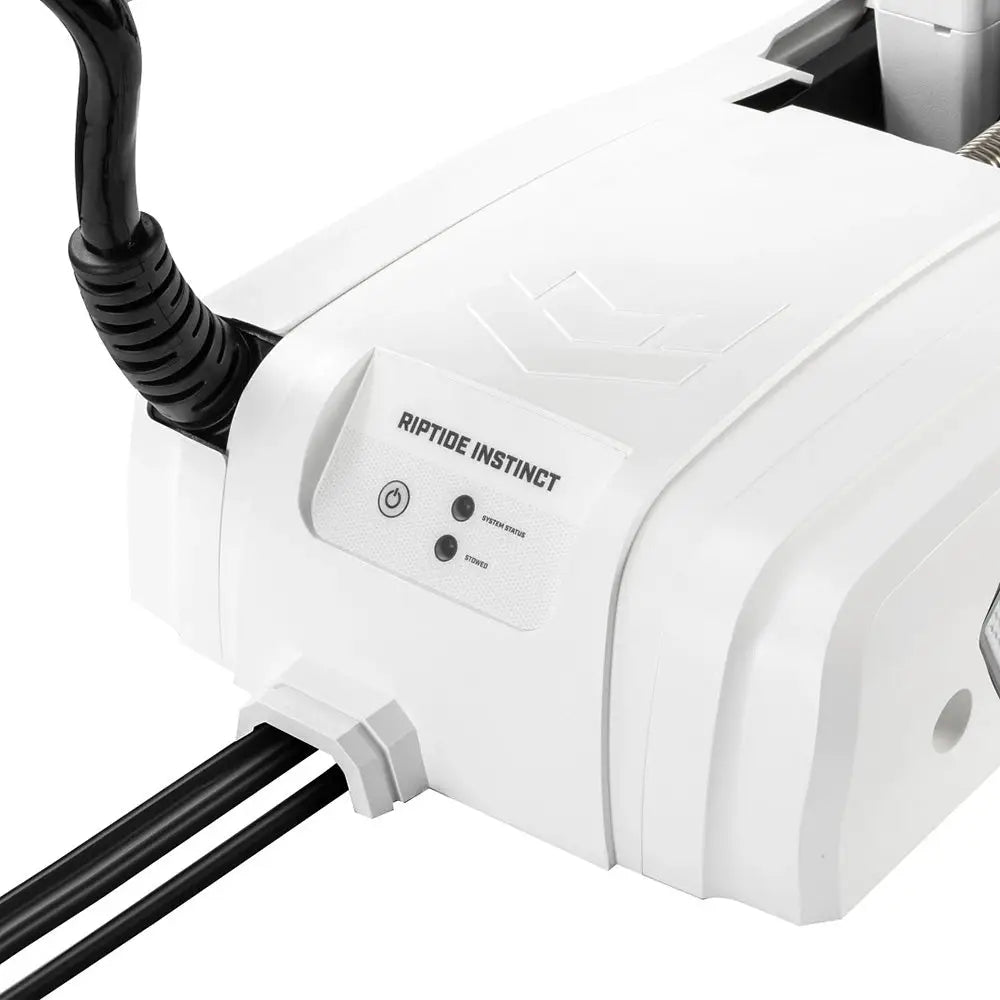 Minn Kota 72’’ 24/36V 90/115lb White Riptide Instinct QUEST Wireless Remote - Trolling Motors