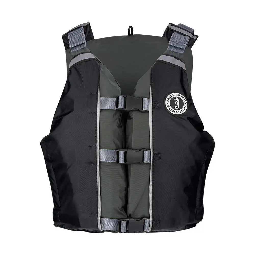 Mustang APF Foam Vest - Universal - Black/Grey [MV411102-806-0] - Personal Flotation Devices
