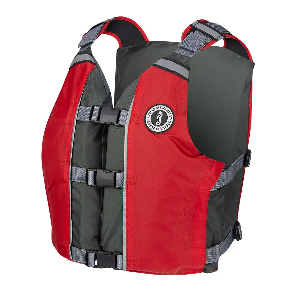 Mustang APF Foam Vest - Universal - Red/Grey [MV411102-861-0] - Personal Flotation Devices