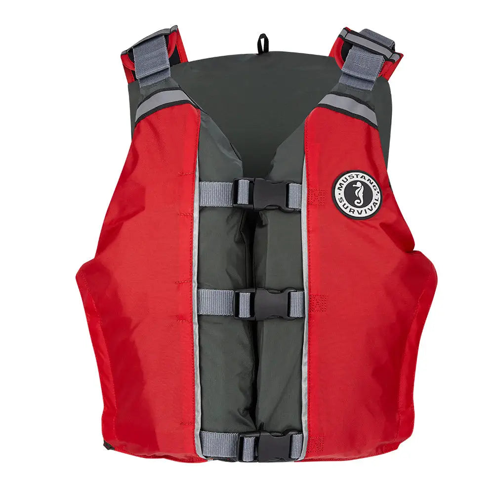 Mustang APF Foam Vest - Universal - Red/Grey [MV411102-861-0] - Personal Flotation Devices