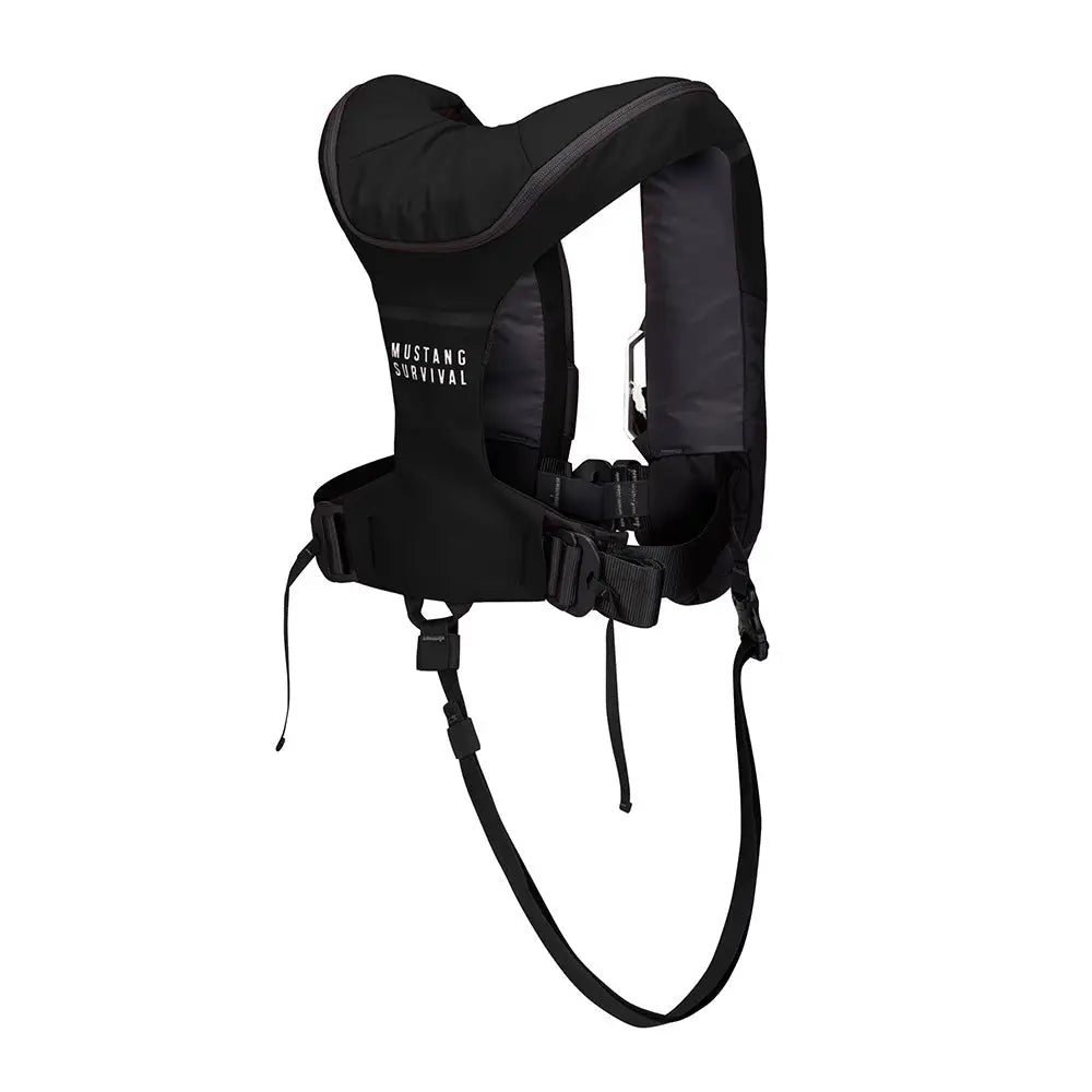 Mustang Atlas 190 DLX Open Ocean Inflatable PFD - Black [MD3195E1-13-0] - Personal Flotation Devices