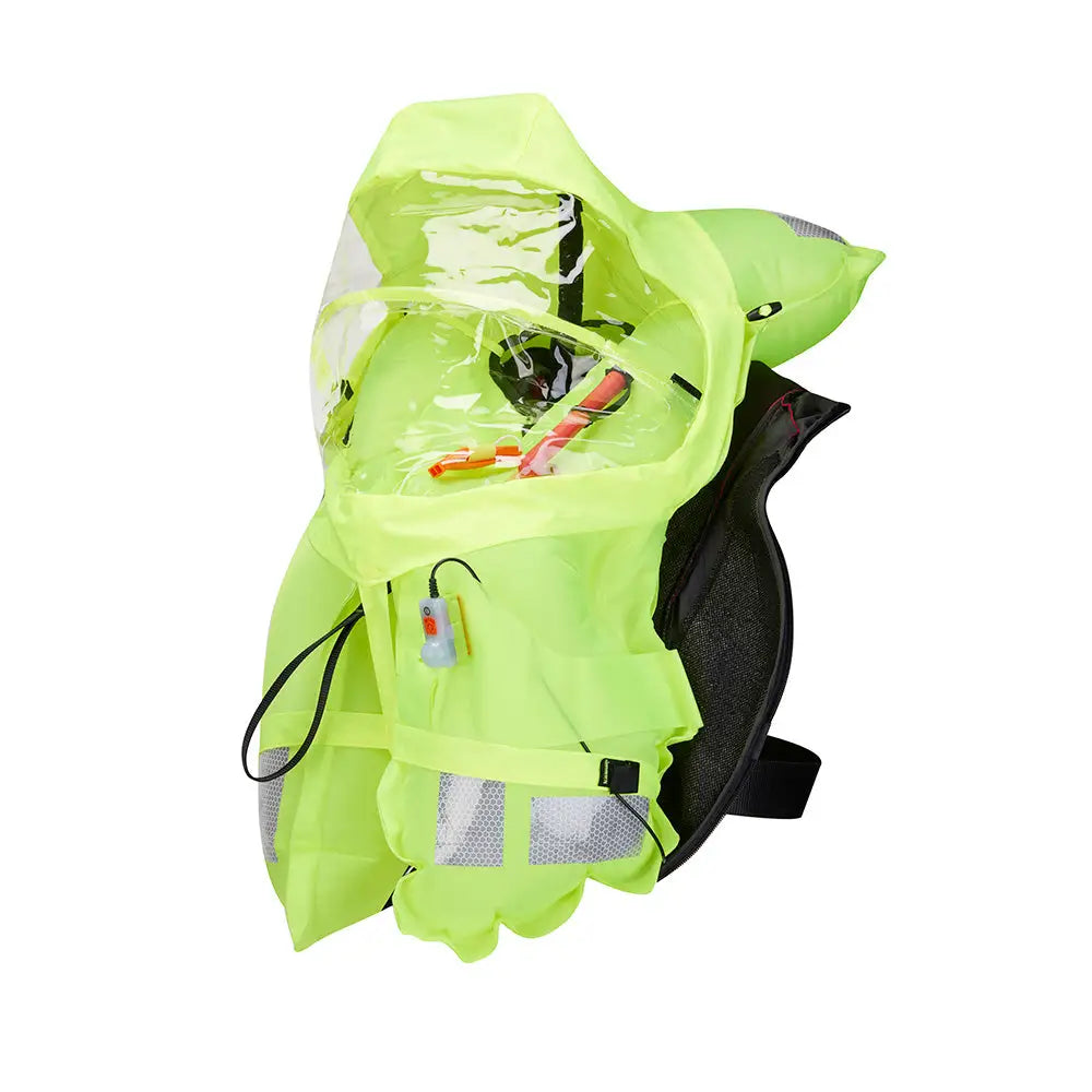 Mustang Atlas 190 DLX Open Ocean Inflatable PFD - Red/Black [MD3195E1-123-0] - Personal Flotation Devices