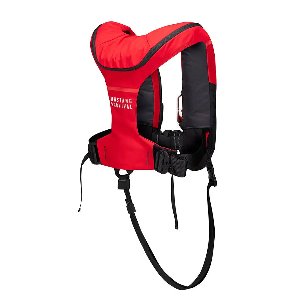 Mustang Atlas 190 DLX Open Ocean Inflatable PFD - Red/Black [MD3195E1-123-0] - Personal Flotation Devices