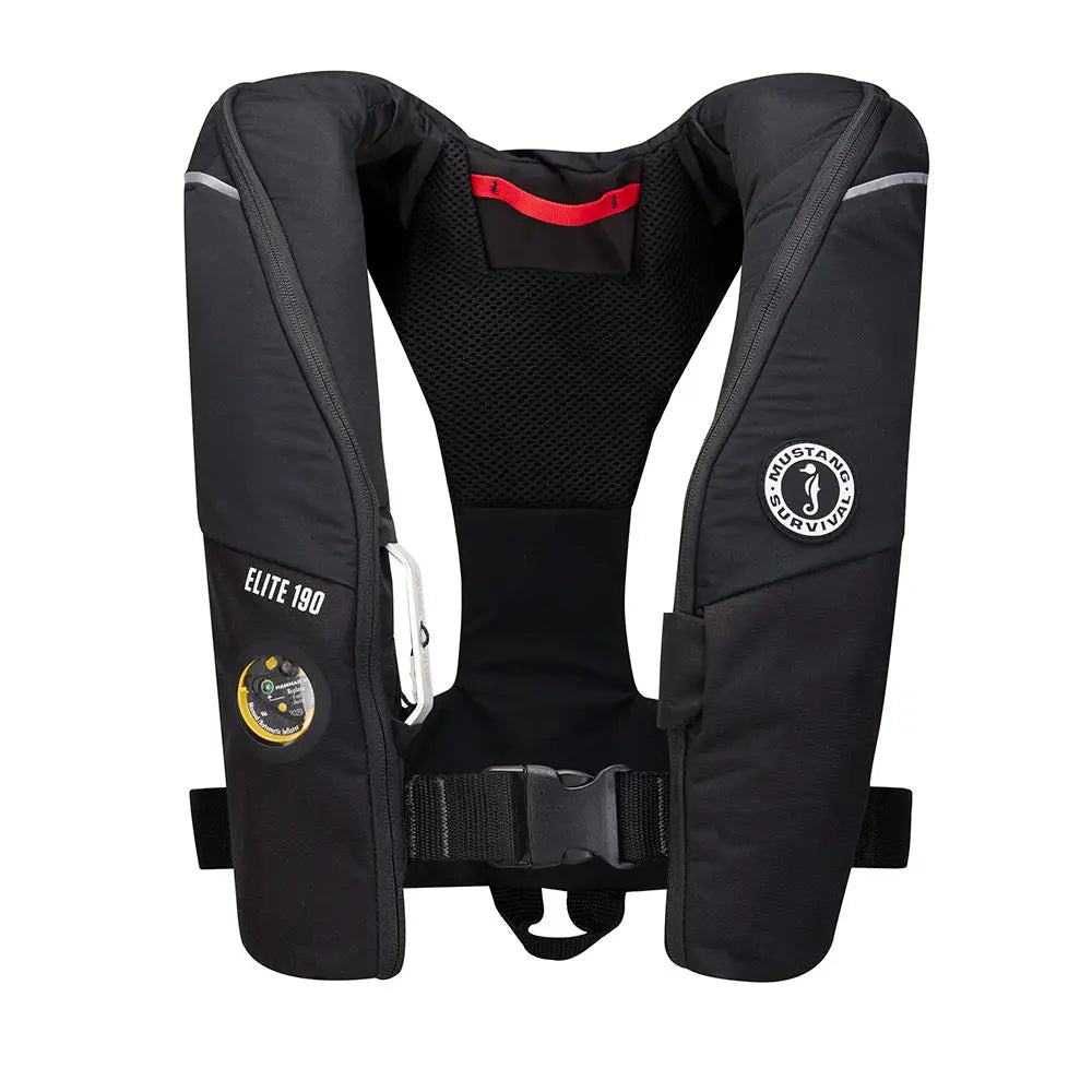 Mustang Elite 190 Offshore Inflatable PFD - Black [MD3170-13-0] - Personal Flotation Devices