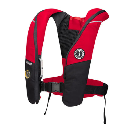 Mustang Elite 190 Offshore Inflatable PFD - Red/Black [MD3170-123-0] - Personal Flotation Devices