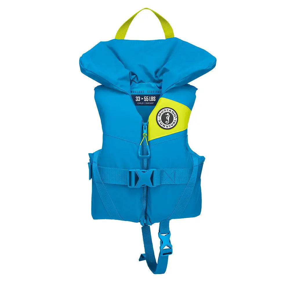 Mustang Lil Legends Child Foam Vest - Azure Blue [MV3555-268-0-216] - Personal Flotation Devices