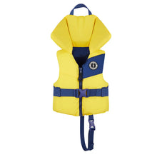 Mustang Lil’ Legends Child Foam Vest - Yellow/Navy [MV3556-844-0] - Personal Flotation Devices