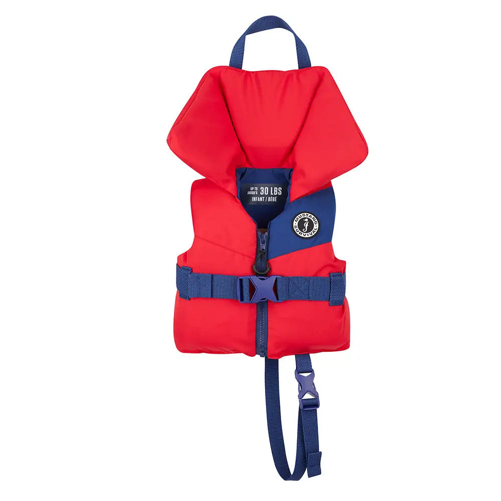 Mustang Lil’ Legends Infant Foam Vest - Red/Navy [MV3251-57-0] - Personal Flotation Devices