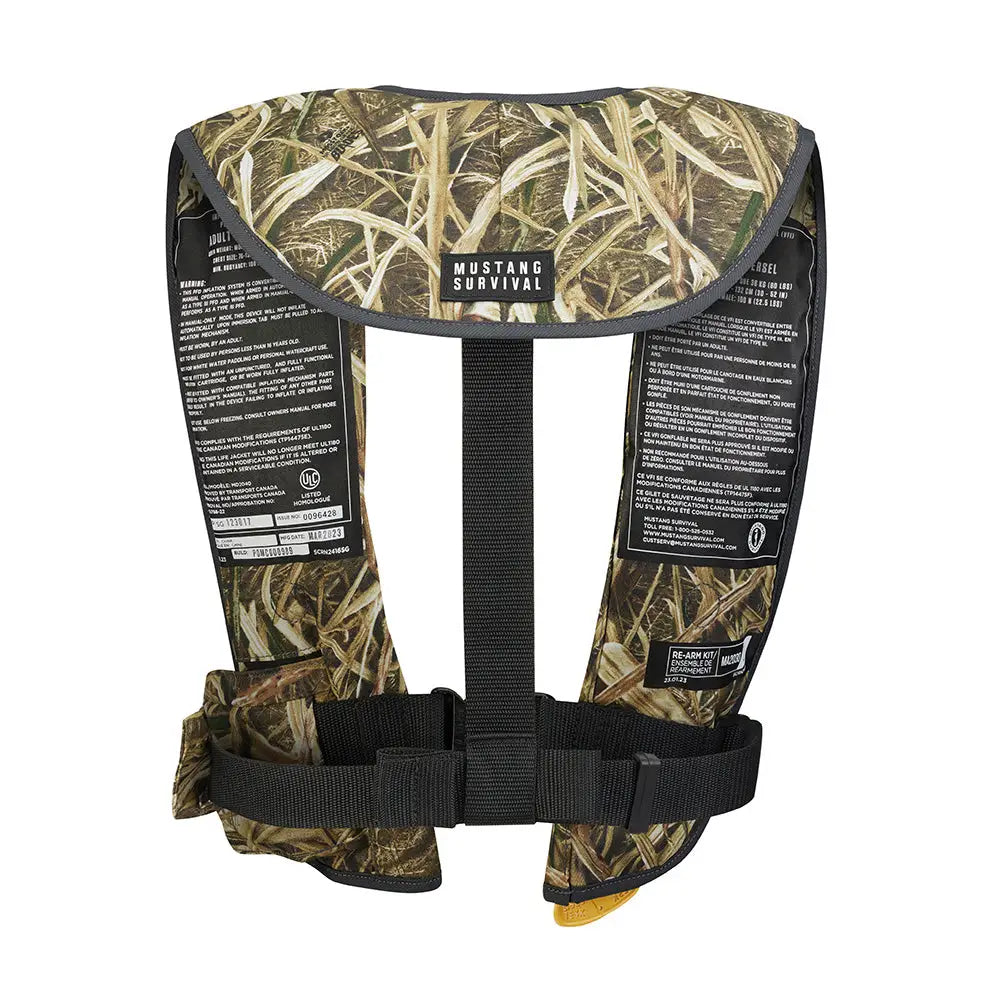 Mustang MIT 100 Convertible Inflatable PFD - Camo [MD2030CM-261-0-202] - Personal Flotation Devices