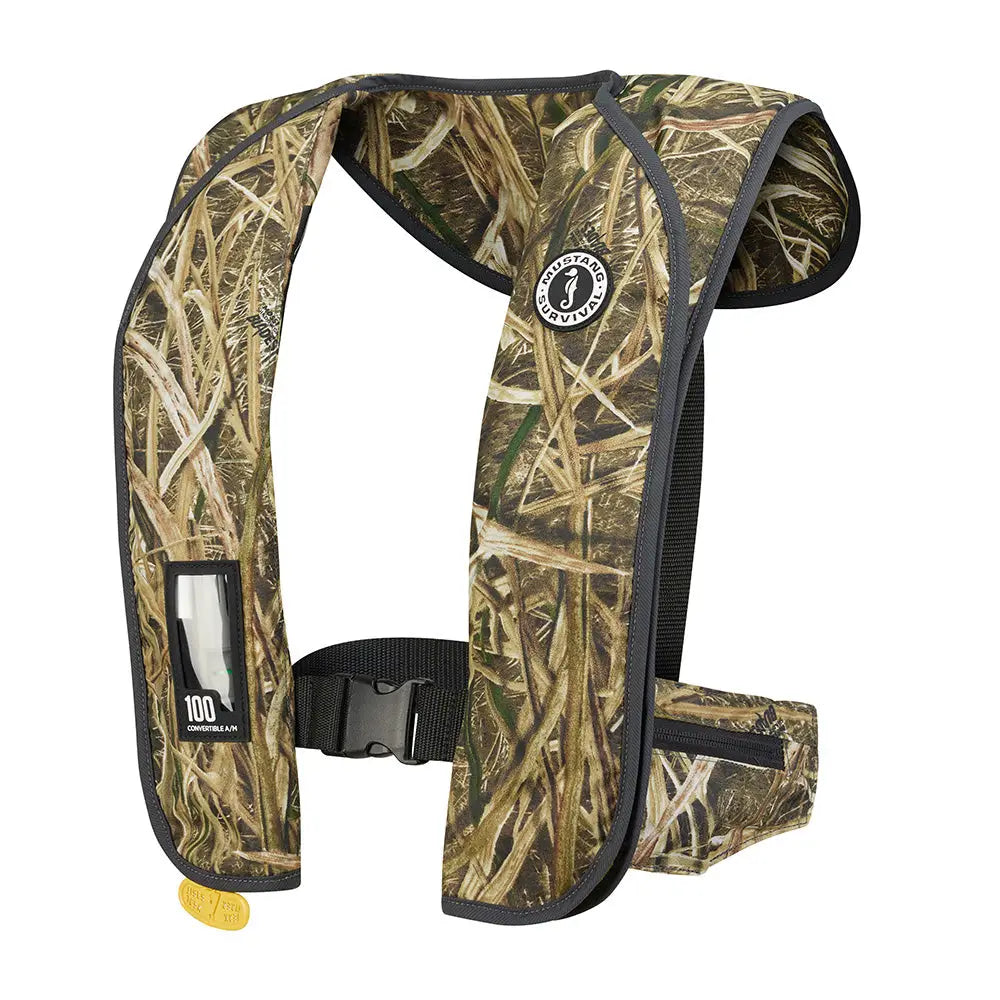 Mustang MIT 100 Convertible Inflatable PFD - Camo [MD2030CM-261-0-202] - Personal Flotation Devices