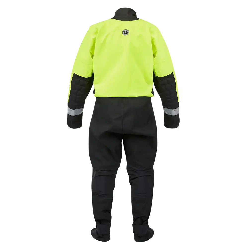 Mustang MSD576 Water Rescue Dry Suit - Fluorescent Yellow Green-Black - XL [MSD57602-251-XL-101] - Immersion/Dry/Work