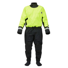 Mustang MSD576 Water Rescue Dry Suit - Fluorescent Yellow Green-Black - Large [MSD57602-251-L-101] - Immersion/Dry/Work
