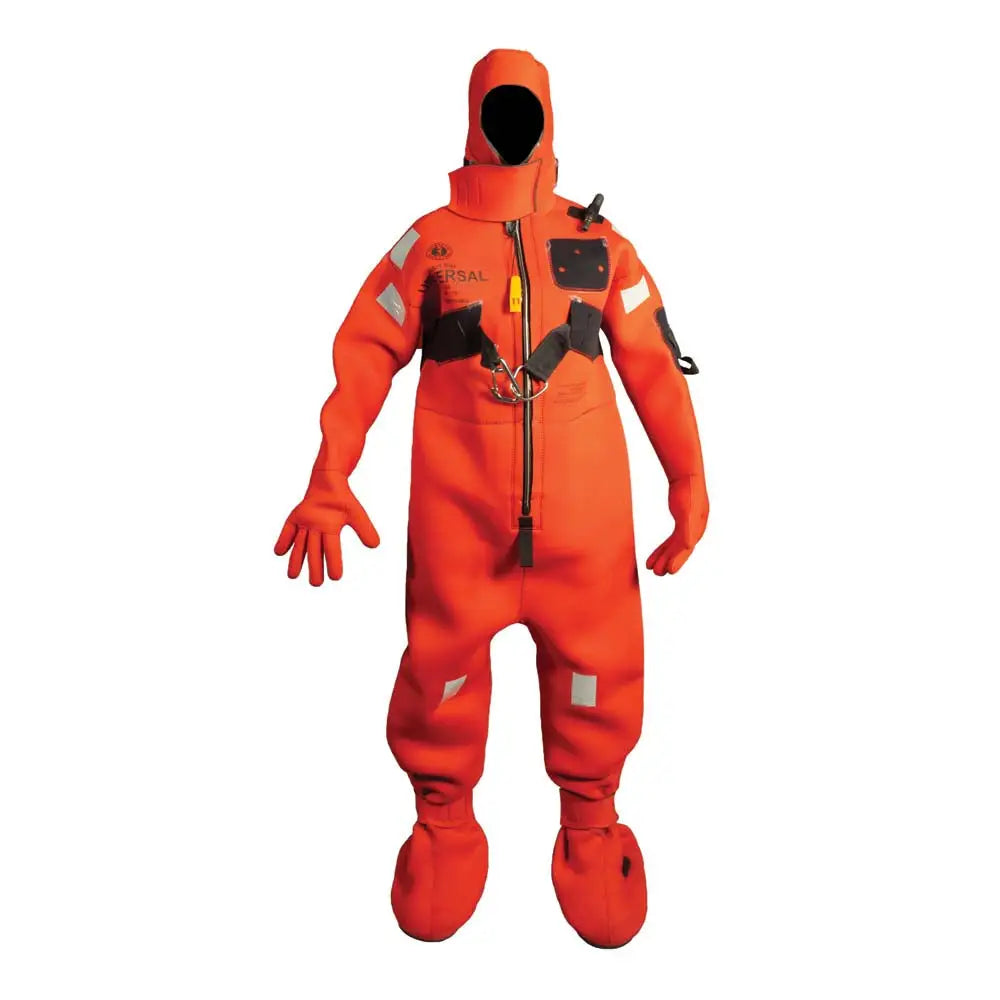 Mustang Neoprene Cold Water Immersion Suit w/Harness - Red - Adult Universal [MIS230HR-4-0-209] - Immersion/Dry/Work