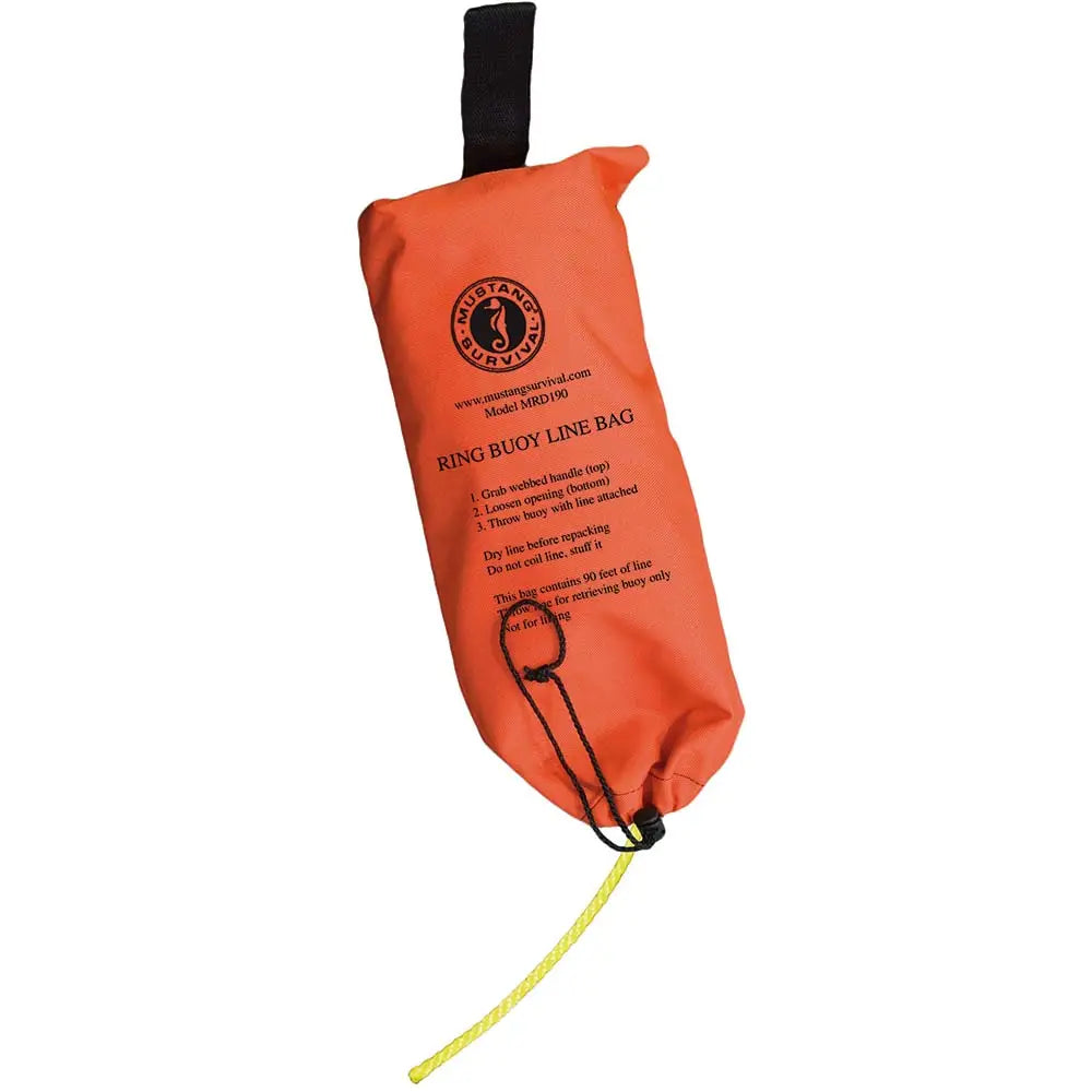 Mustang Ring Buoy Throw Bag - 90 Rope [MRD190-0-0-215] - Accessories