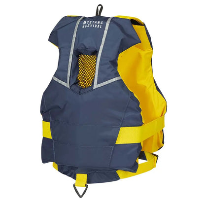 Mustang Youth Bobby Foam Vest - Yellow/Navy [MV2500-5-0-216] - Personal Flotation Devices