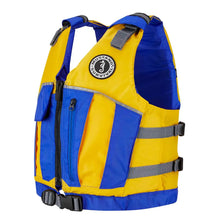 Youth Mustang Reflex Foam Yellow Royal Blue Vest - Personal Flotation Devices