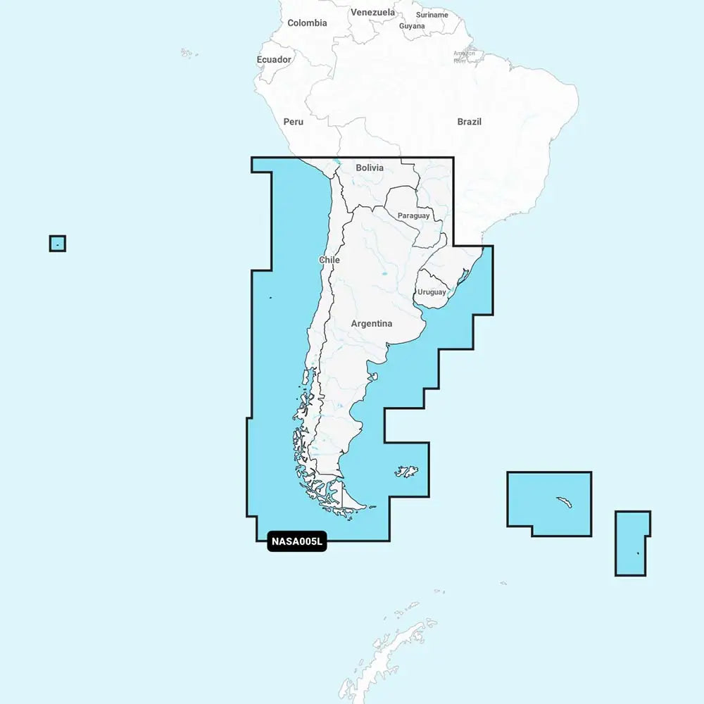 Navionics NASA005L - Chile Argentina Easter Island - Navionics + [010-C1365-30] - Navionics