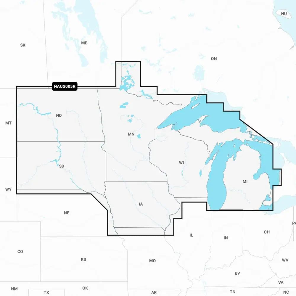 Navionics NAUS005R - U.S. North - Navionics + [010-C1368-30] - Navionics