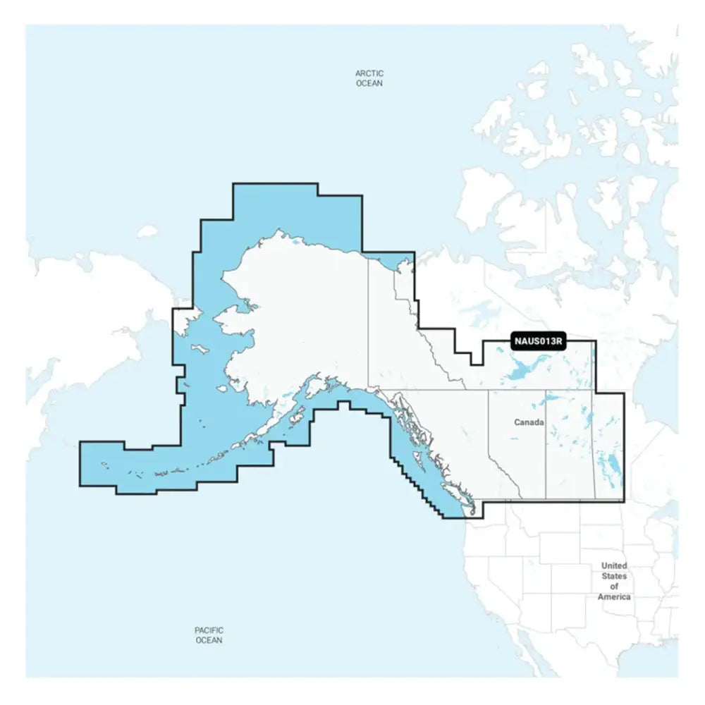 Navionics NAUS013R - Canada West Alaska - Navionics + [010-C1467-30] - Navionics