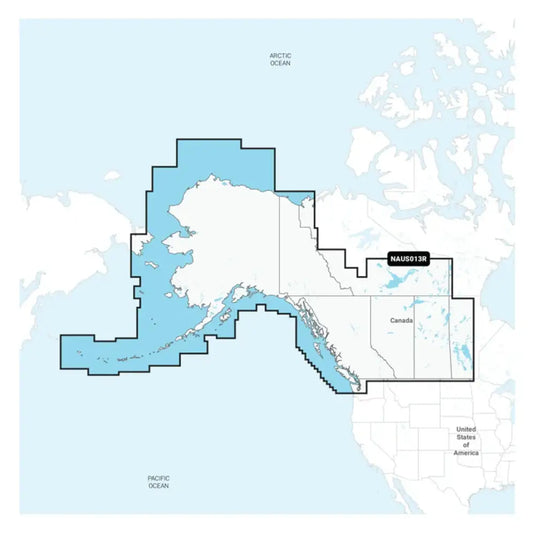 Navionics NAUS013R - Canada West Alaska - Navionics + [010-C1467-30] - Navionics