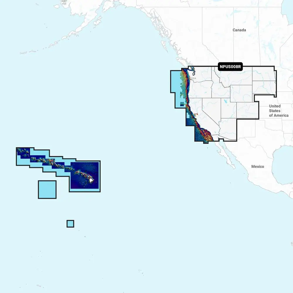 Navionics Platinum + NPUS008R - U.S. West [010-C1371-40] - Navionics Platinum Plus
