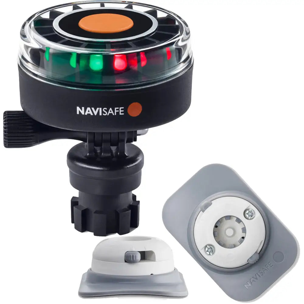 Navisafe Navilight 2NM Tricolor w/Navimount Base RIB Mount - White [340KIT4] - Navigation Lights
