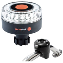 Navisafe Navilight 360 2NM w/Navibolt Base Rail Mount - Black [042KIT] - Navigation Lights