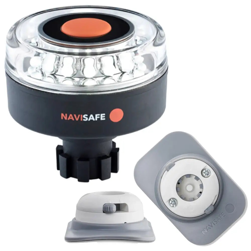 Navisafe Navilight 360 2NM w/Navibolt Base RIB Mount - White [042KIT4] - Navigation Lights
