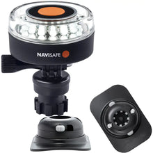 Navisafe Navilight 360 2NM White w/Navimount Base RIB Mount - Black [040KIT2] - Navigation Lights