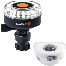 Navisafe Navilight 360 2NM White w/Navimount Base Vertical Mount - White [040KIT6] - Navigation Lights
