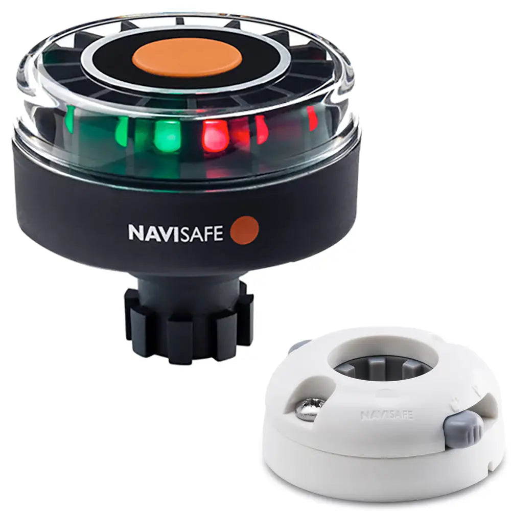 Navisafe Navilight Tricolor 2NM w/Navibolt Base Horizontal Mount - White [342KIIT5] - Navigation Lights