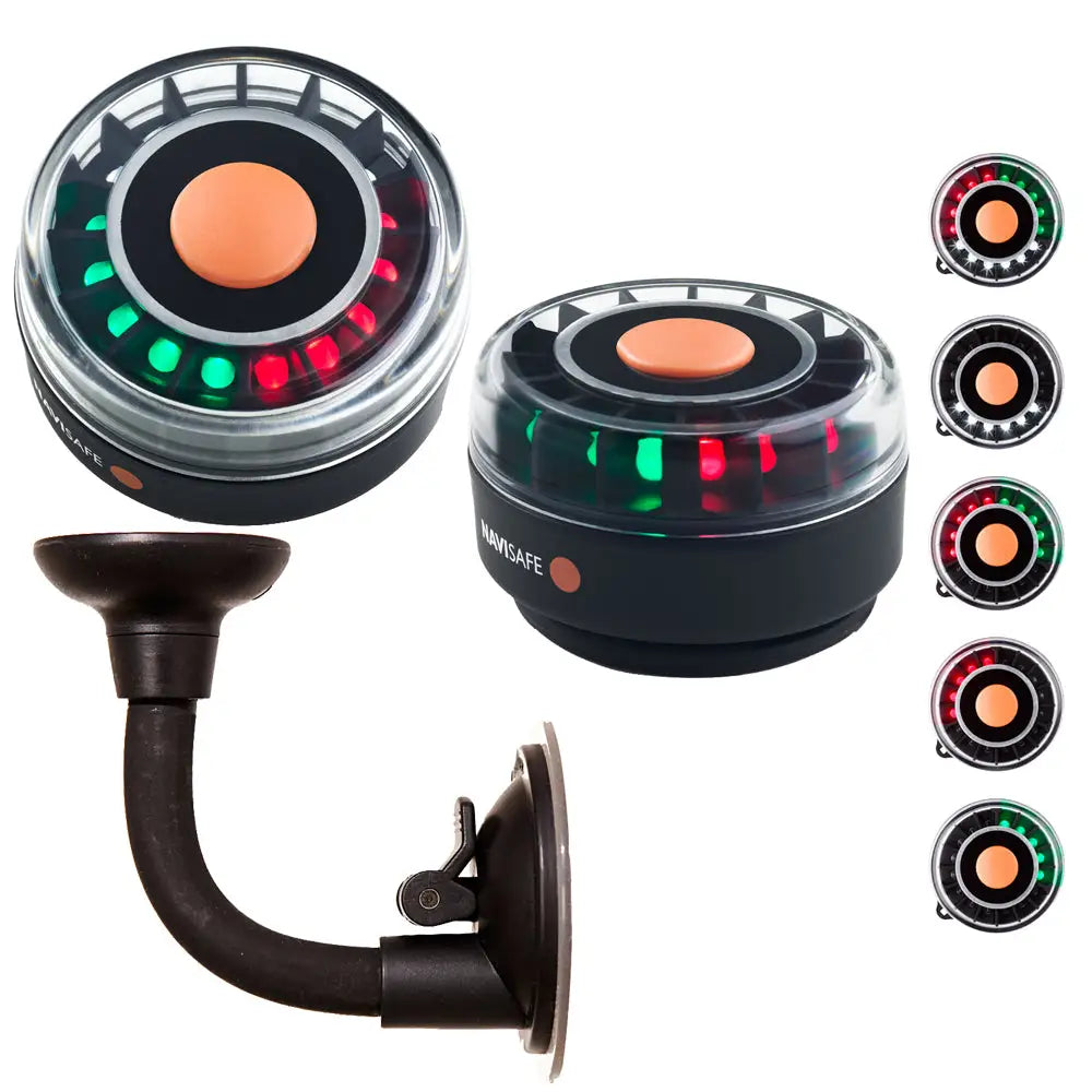 Navisafe Portable Navilight 2NM - TriColor w/Bendable Suction Cup Mount [305KIT2] - Navigation Lights