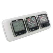 NavPod GP1301 InstrumentPod Precut w/3-3.6’’ Holes f/9.5’’ Guard [GP1301] - Display Mounts