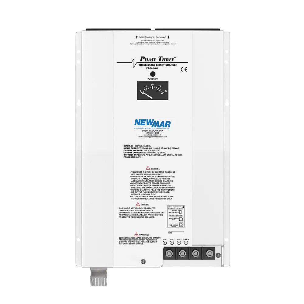 Newmar PT-24-60W Battery Charger [PT-24-60W] - Charger/Inverter Combos