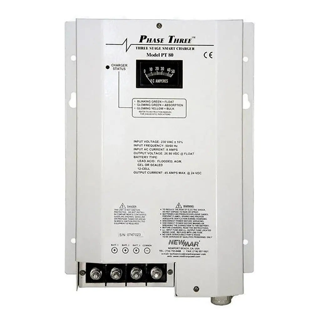 Newmar PT-80 Battery Charger [PT-80] - Charger/Inverter Combos